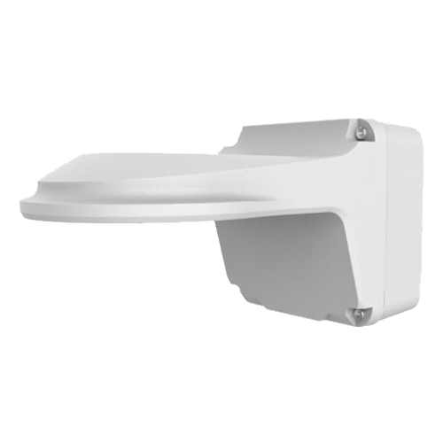 UV-TR-JB07/WM03-G-IN
Soporte de pared
Para cámaras domo
Caja de conexiones
Apto para uso en exterior
Color blanco
Pasador de cables