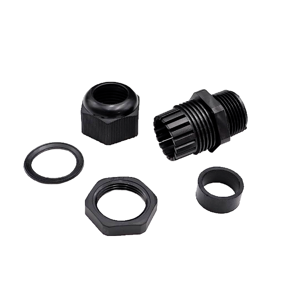 CABLE-GLAND-NPT3/4-BLACK Racor impermeable