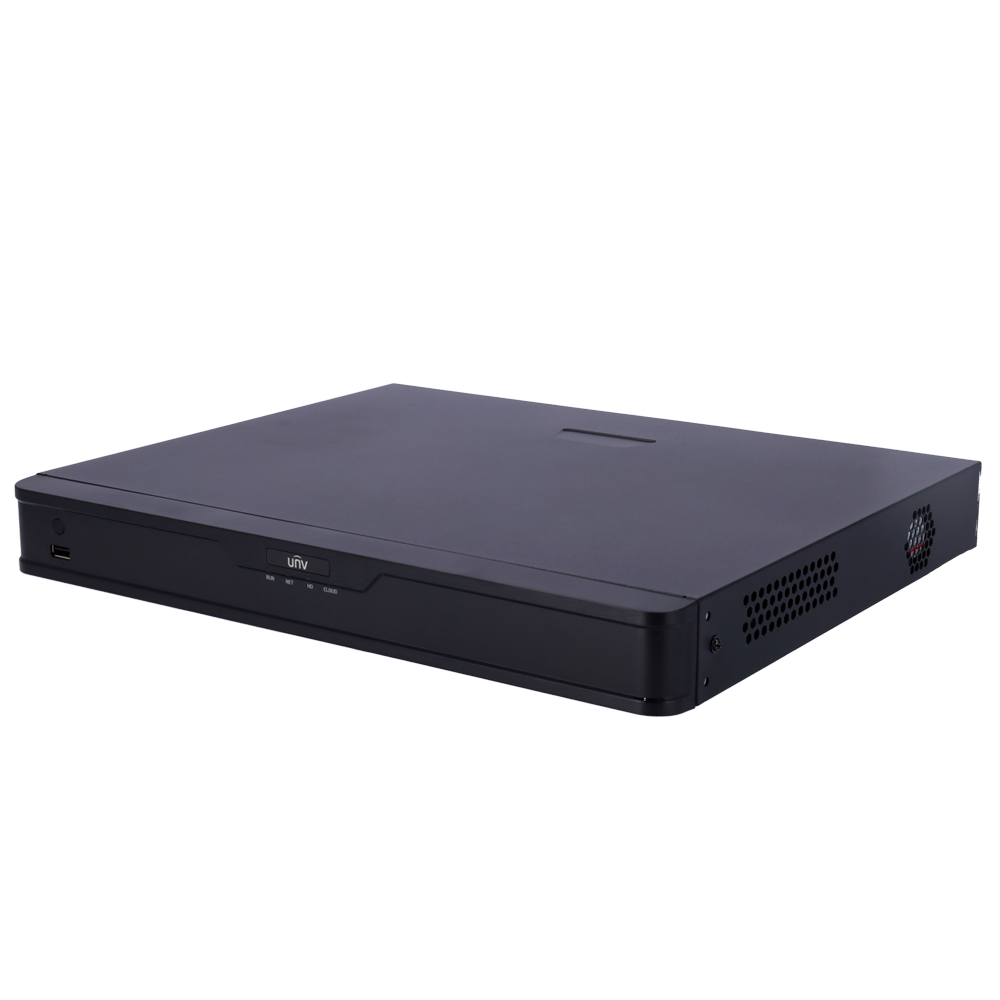 UV-XVR302-16Q3
Videograbador 5n1 Uniview
Gama Easy
16 CH HDTVI / HDCVI / AHD / CVBS + 8 extra IP
Audio
Admite 2 discos duros