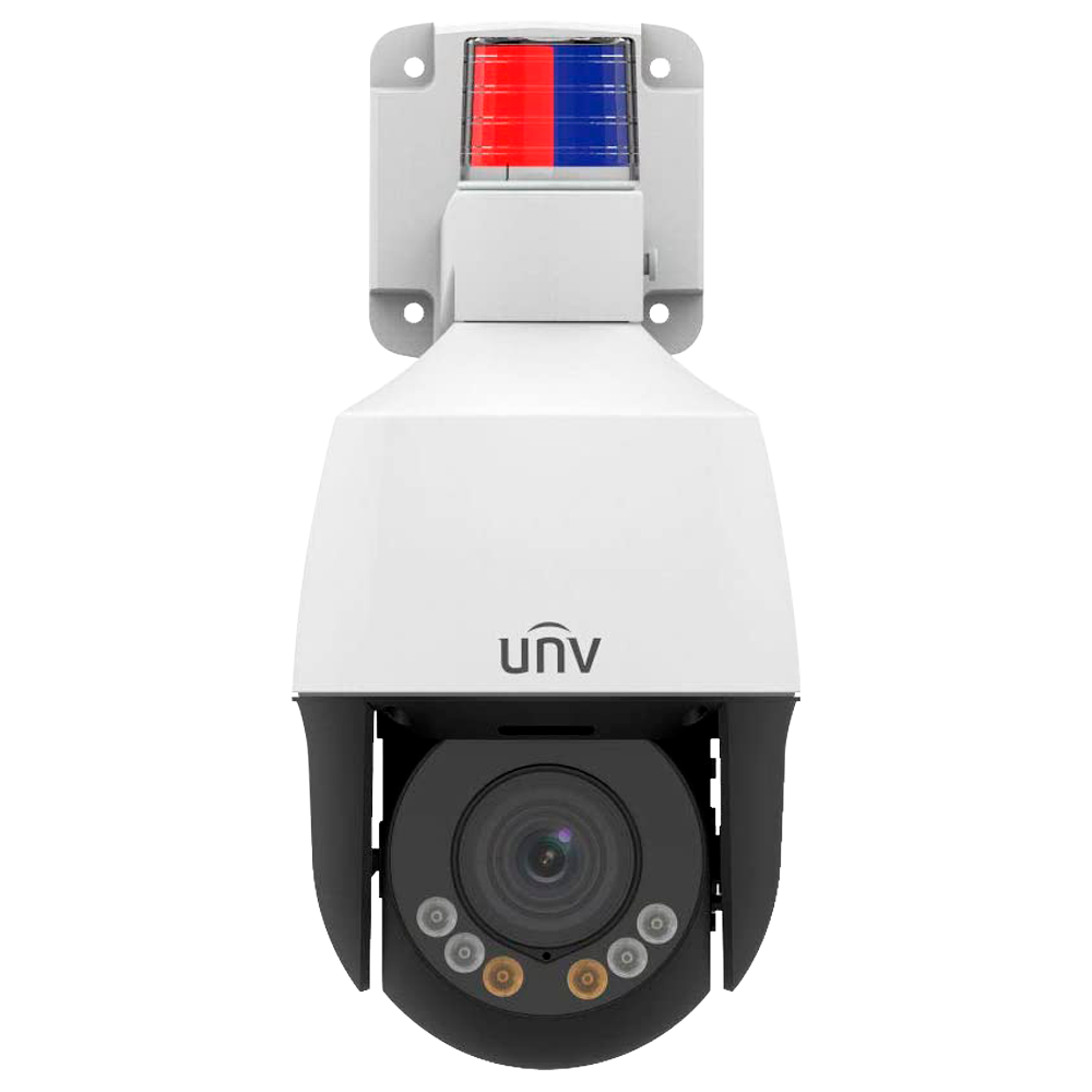 UV-IPC675LFW-AX4DUPKC-VG Cámara motorizada IP 5 Megapixel Sirena y alarma luminosa y Tampering Auto tracking