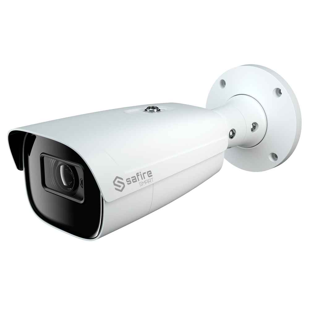SF-IPB585ZA-4LPR-0832 Cámara Bullet IP gama LPR. Lente Motorizada 8-32 mm | Audio Resolución 4 Megapíxel (2592x1520) Reconocimiento de matrículas / Gestión de listas. Rango de detección hasta 120Km/h