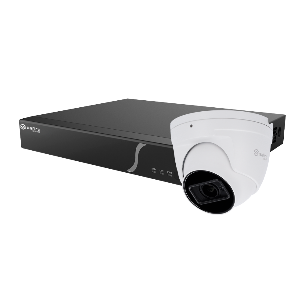 SF-DEMOSMART-D Kit de Inteligencia Artificial Safire Smart
1 Cámara Turret de 4Mpx
1 NVR de 8CH con audio y alarma
1 Disco duro de 1TB
Salida de vídeo HDMI 4K
Clasificación de humano y vehículo avanza