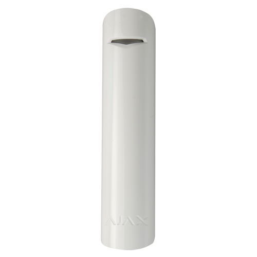 AJ-GLASSPROTECT-W  Detector de rotura de cristal
Inalámbrico 868 MHz Jeweller
Certificado grado 2
Indicador LED y antena interna
Rango de detección 9 m
1 entrada cableada / 1 tamper