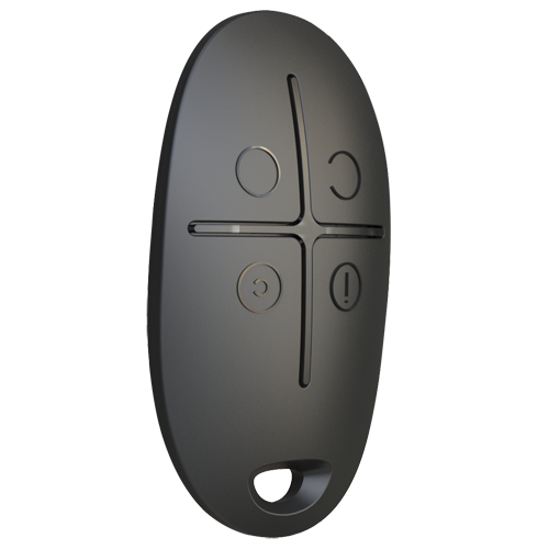 AJ-SPACECONTROL-B
Mando a distancia
Bidireccional
Certificado grado 2
Inalámbrico 868 MHz Jeweller
Armado, desarmado, parcial y pánico
Alimentación 1 pila CR2032 3.0 V