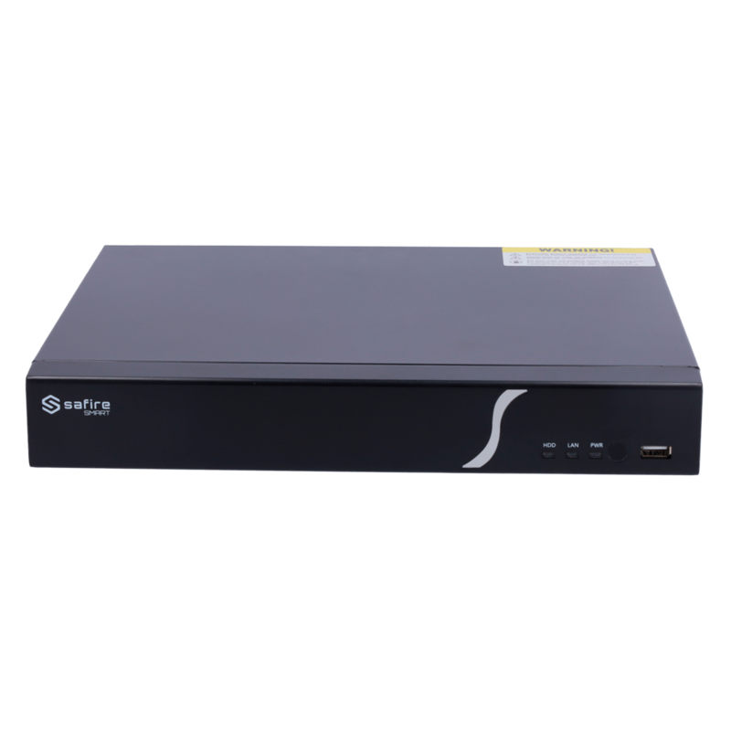 SF-NVR3104-B
Grabador NVR para cámaras IP gama B1
4 CH vídeo / Compresión H.265
Resolución hasta 8Mpx / Ancho de banda 40Mbps
Salida HDMI 4K y VGA / 1HDD
Soporta eventos VCA de cámaras IP / Función PO SF-NVR3104-B
Grabador NVR para cámaras IP gama B1
4 CH vídeo / Compresión H.265
Resolución hasta 8Mpx / Ancho de banda 40Mbps
Salida HDMI 4K y VGA / 1HDD
Soporta eventos VCA de cámaras IP / Función PO