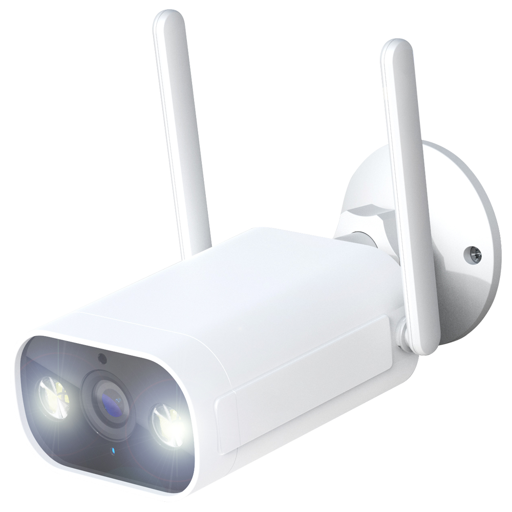 TY-B02L-3MP
Tuya Smart Cámara 2K
Wifi 2.4 GHz
Apta para exterior | IR hasta 10 m
Luz blanca / Detección de personas
Grabación en tarjeta MicroSD o Cloud
Compatible TUYA Smart / Google /