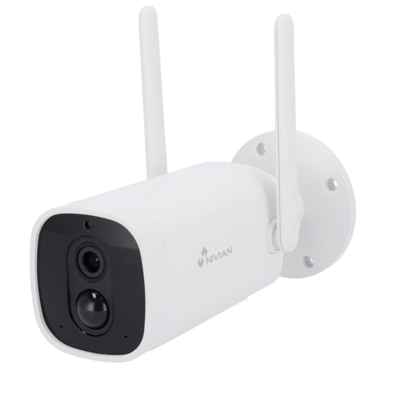 NVS-IPC-06-BAT
Nivian Smart Cámara 1080p
Wifi 2.4 GHz
Apta para exterior | IR hasta 8 m
Batería10400mAh / PIR / Detección de personas
Grabación en tarjeta MicroSD o Cloud
Compatible TUYA Smart / Googl NVS-IPC-06-BAT
Nivian Smart Cámara 1080p
Wifi 2.4 GHz
Apta para exterior | IR hasta 8 m
Batería10400mAh / PIR / Detección de personas
Grabación en tarjeta MicroSD o Cloud
Compatible TUYA Smart / Googl