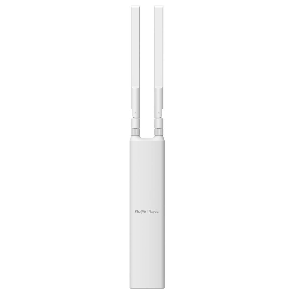RG-RAP52-OD
Reyee
AP Omnidireccional Wi-Fi 5
Apto para Exteriores IP65 Diseño Compacto
Soporta 802.11a/b/g/n/ac Wave 2
Velocidad transmisión hasta 1267 Mbps
Antenas Extraíbles 2x2 MIMO