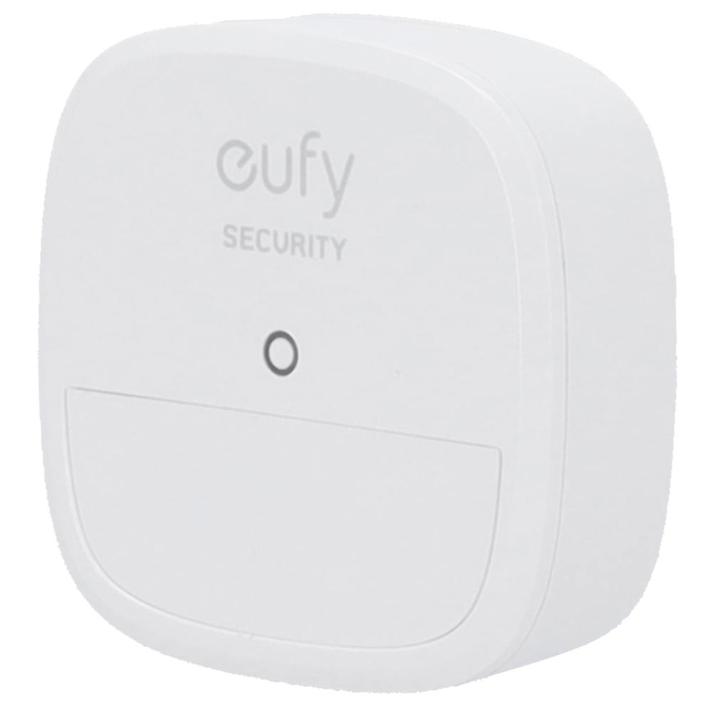 EUFY-ALARM-MOTION
Sensor de movimiento Eufy by Anker
Inalámbrico 868 MHz
Compatible con el sistema de alarma Eufy
Botón de enlace rápido a HomeBase
Funcionamiento a pilas
Cobertura 100° / 9 m para int
