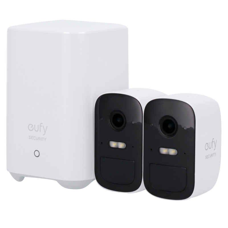 EUFY-CAM2C-S210
Kit 2 Cámaras + 1 HomeBase Eufy by Anker
1080p / 6700 mAh / Sensor PIR + Humanos
HomeBase WiFi / LAN / RF con sirena
Almacenamiento integrado 16 GB
Autonomía hasta 6 meses
exteri IP65 EUFY-CAM2C-S210
Kit 2 Cámaras + 1 HomeBase Eufy by Anker
1080p / 6700 mAh / Sensor PIR + Humanos
HomeBase WiFi / LAN / RF con sirena
Almacenamiento integrado 16 GB
Autonomía hasta 6 meses
exteri IP65