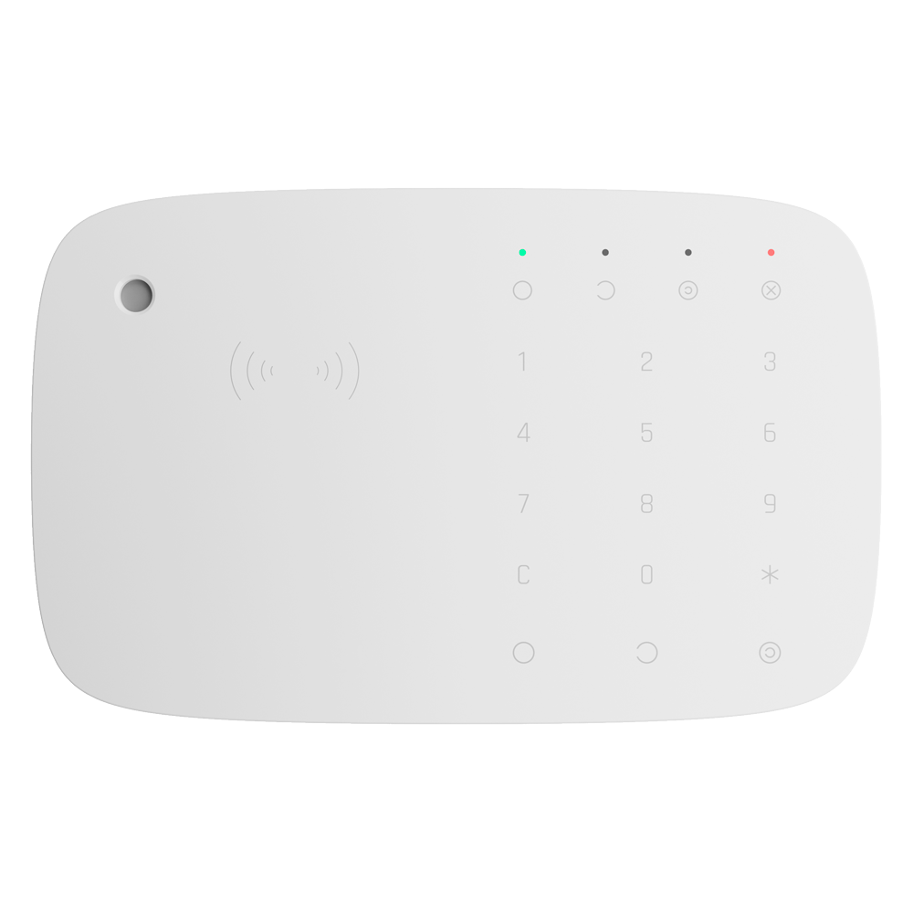 Teclado con lector RFID y sirena AJ-KEYPADCOMBI-W