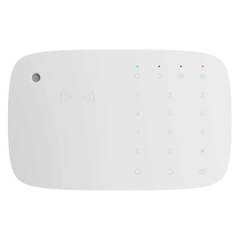 Teclado con lector RFID y sirena AJ-KEYPADCOMBI-W