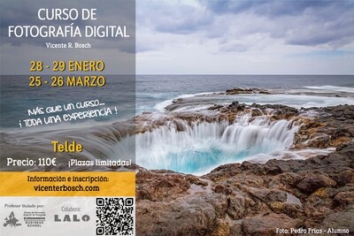 Cursos de fotografía digital invierno Gran Canaria 2023