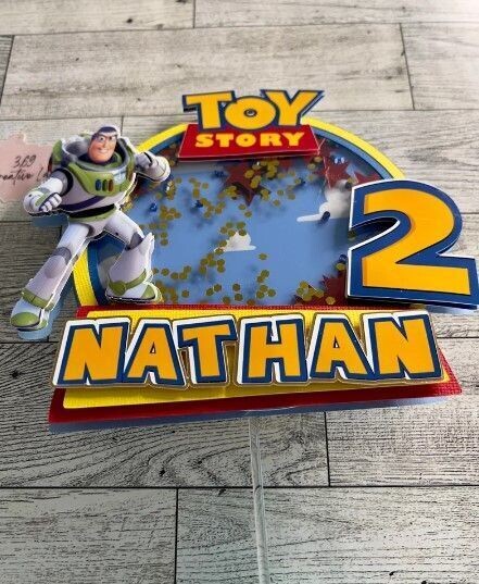 Toy Story Cake Topper, Birthday Decor, Party Decor