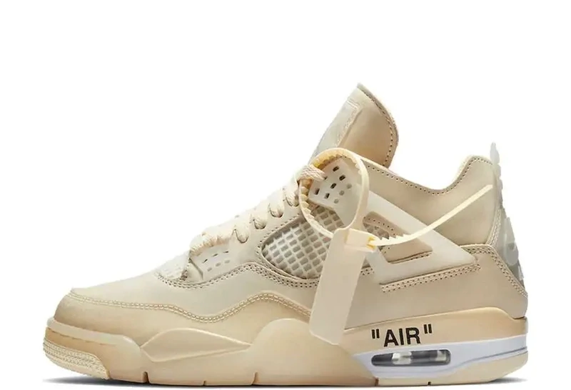 Air Jordan WMNS x Off-White 4 &#39;Sail&#39; (2020)