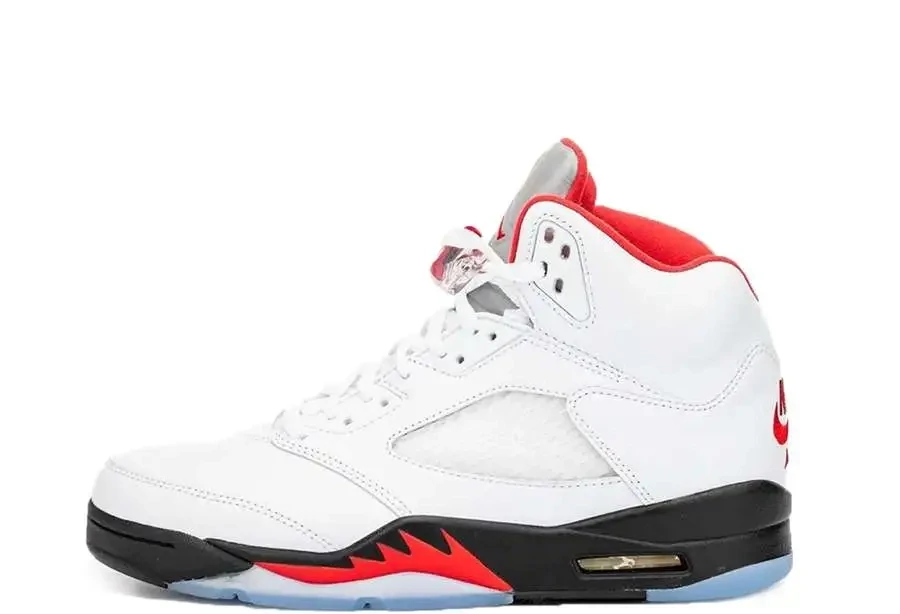Air Jordan 5 Retro Fire Red Silver Tongue (2020)