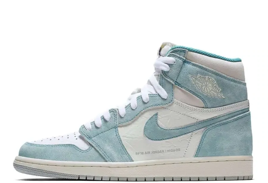 Air Jordan 1 Retro High OG &#39;Flight Nostalgia&#39; Turbo Green (2019)