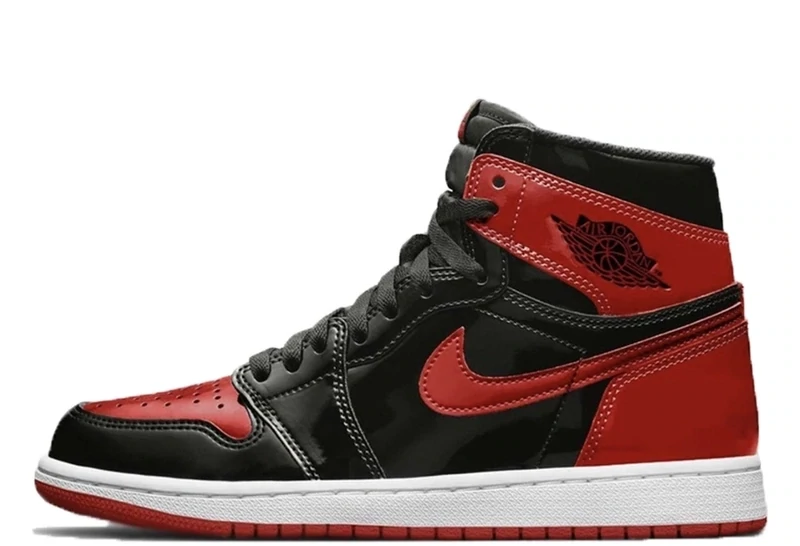 Air Jordan 1 Retro High OG Bred Patent (2021)