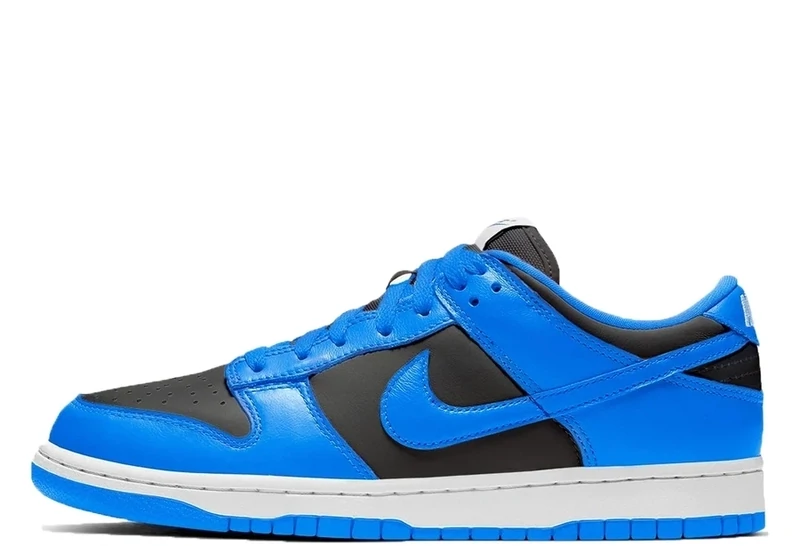 Nike Dunk Low Retro Black Hyper Cobalt (2021)
