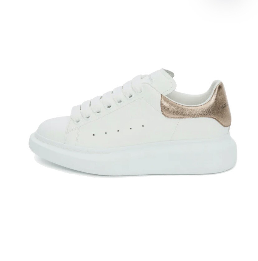 Alexander McQueen Oversized White Rose Gold