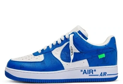 Nike Air Force 1 x Louis Vuitton Low By Virgil Abloh White Blue (2022)