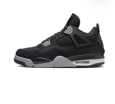 Air Jordan 4 Black Canvas