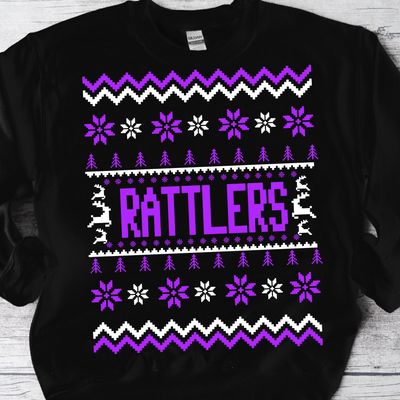 Tolar RATTLERS Ugly Sweater