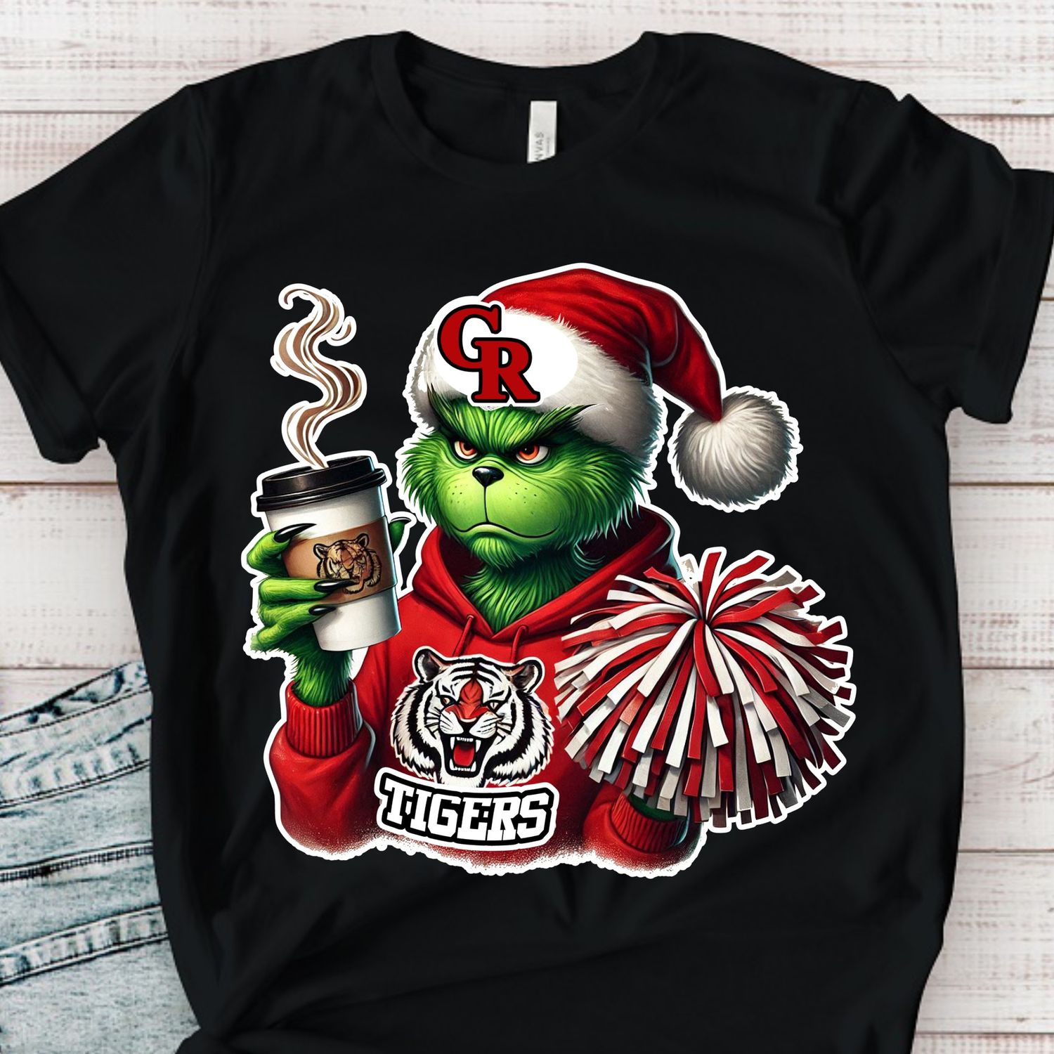 Glen Rose TIGERS Latte Fan 2