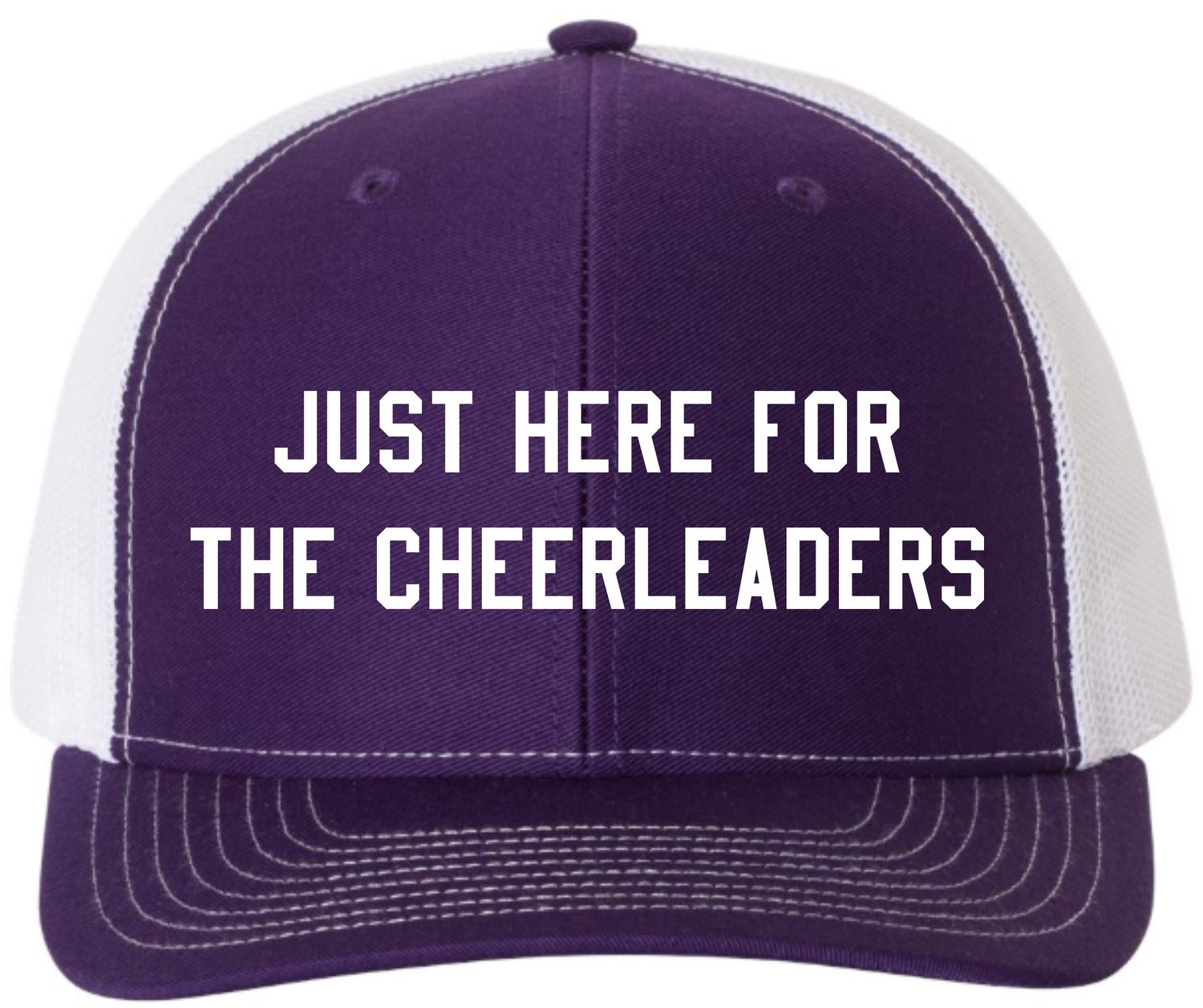 Richardson 112 - Purple/White Mesh Back