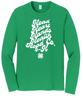 Head Heart Hands Health - Long Sleeve Tee  AS-4X