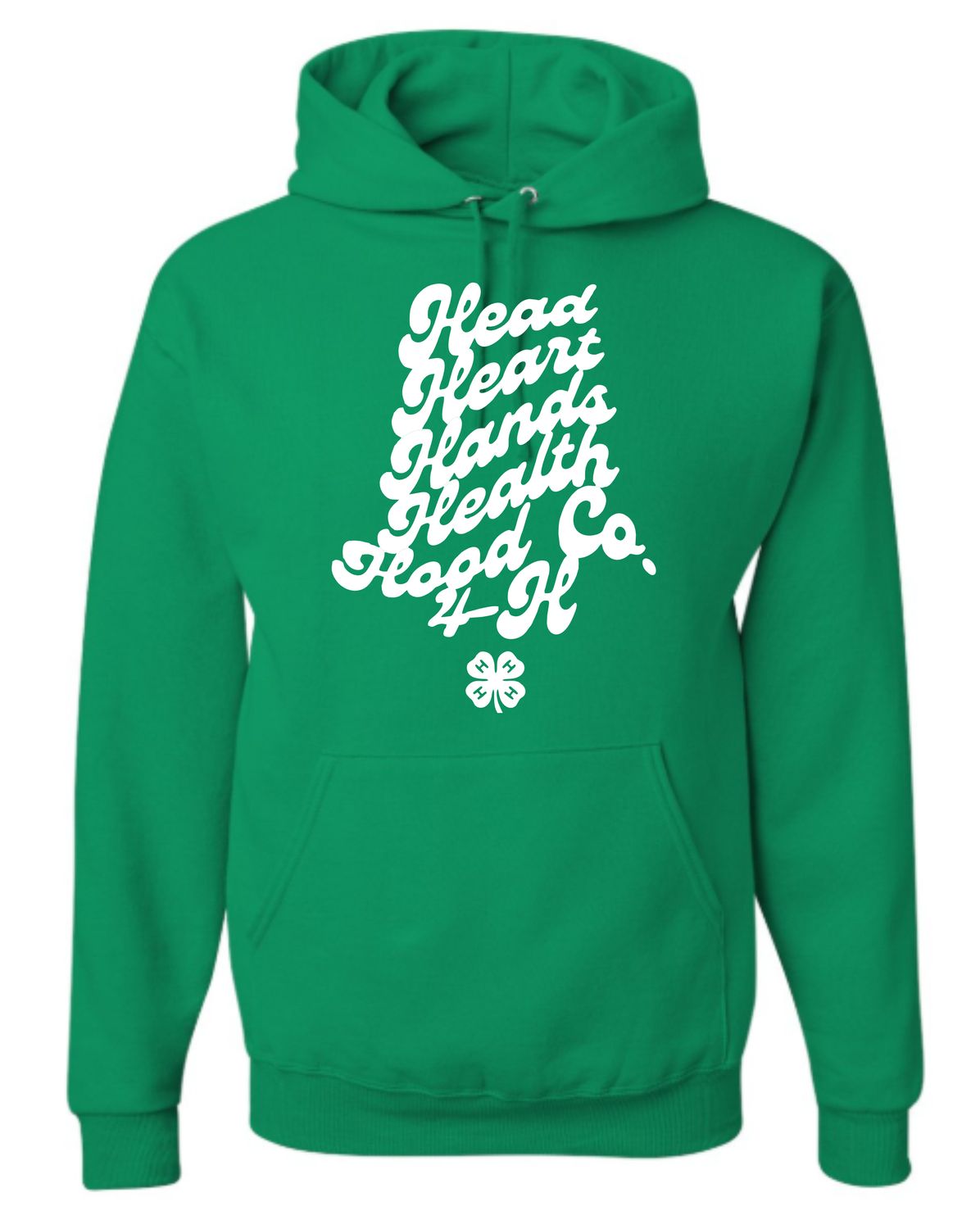 Head Heart Hands Health - Hooded Sweatshirt  YS-4X
