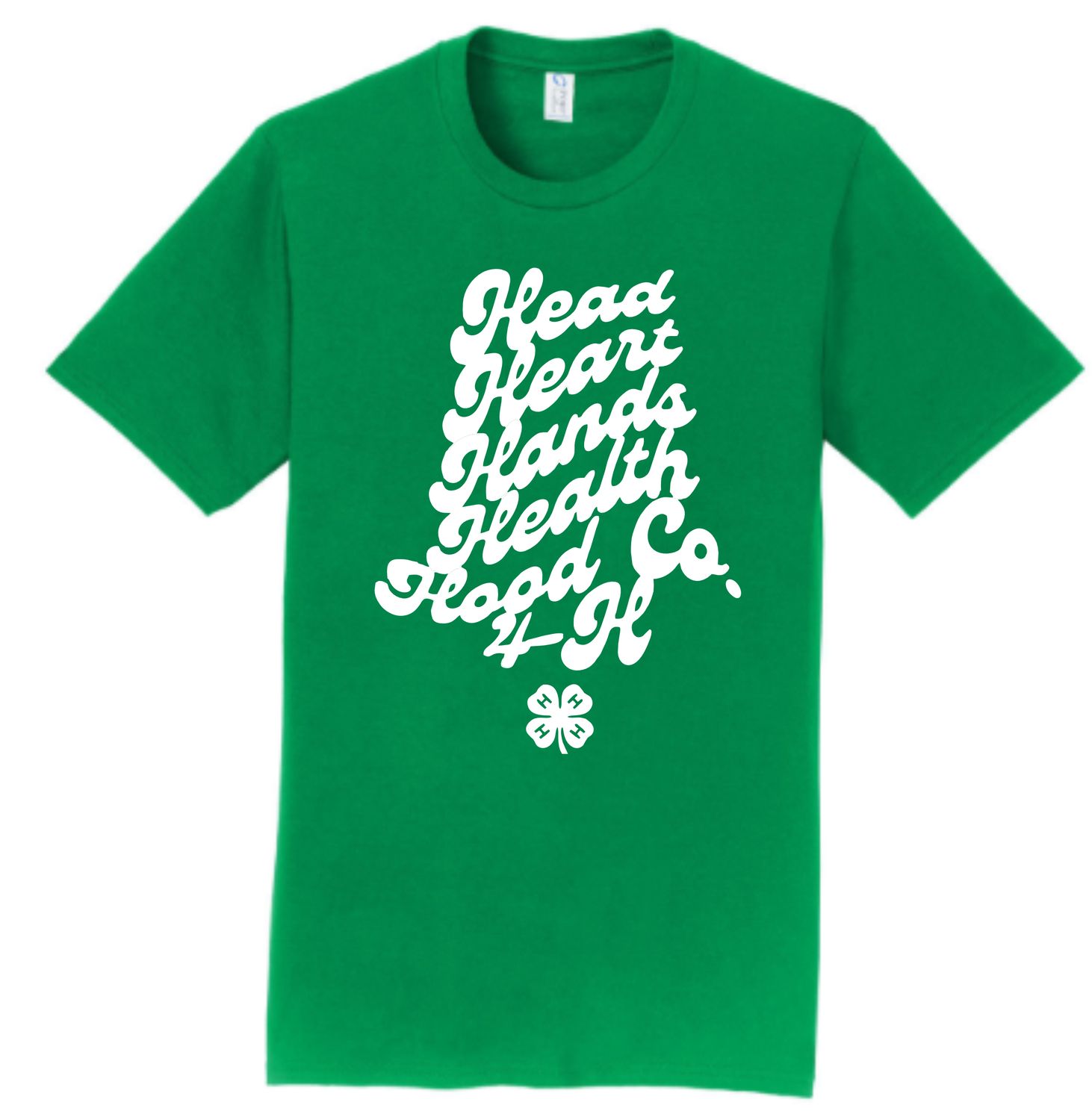 Head Heart Hands Health - Short Sleeve Tee - YS-4X