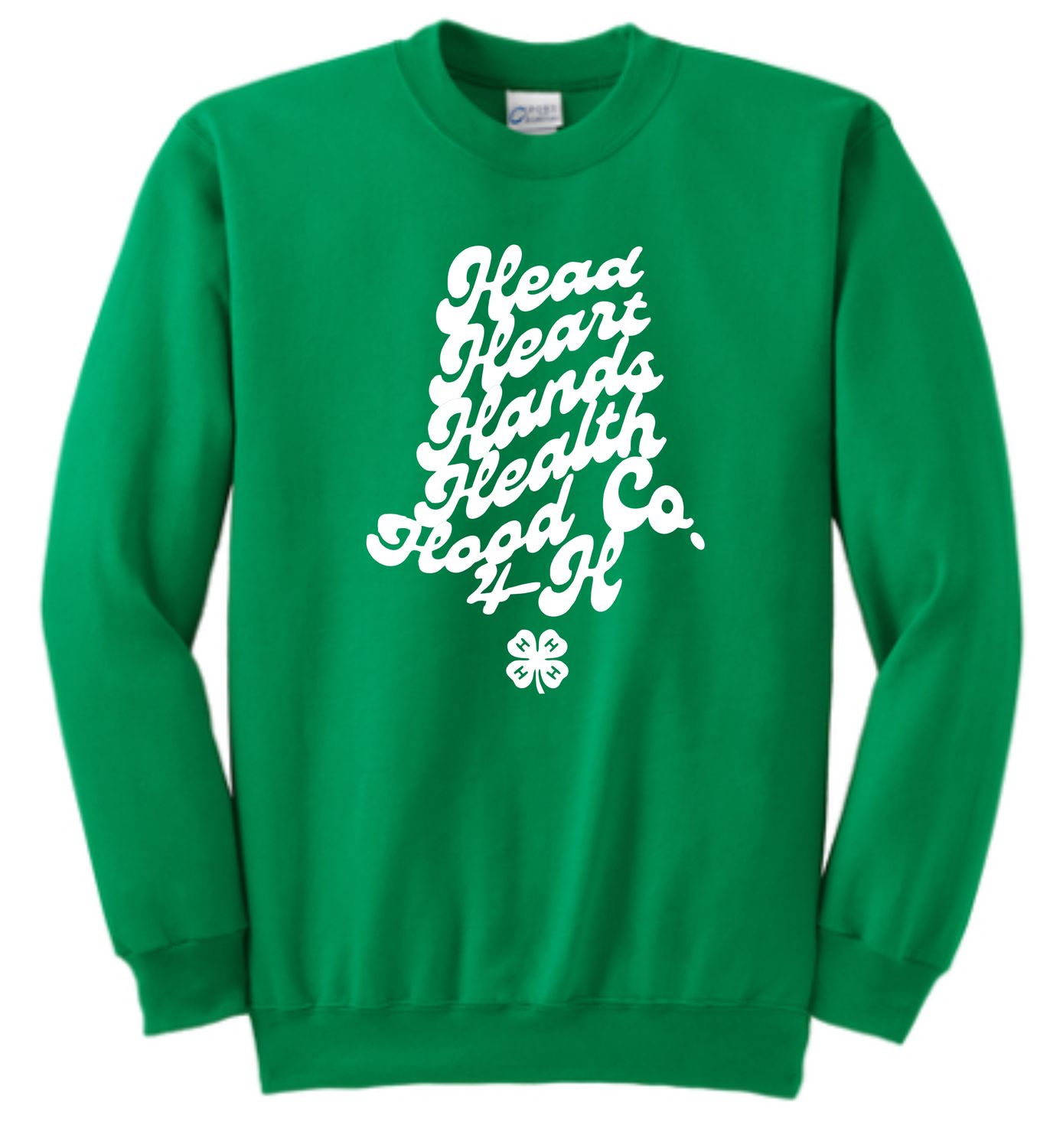 Head Heart Hands Health - Crewneck Sweatshirt - AS-4X