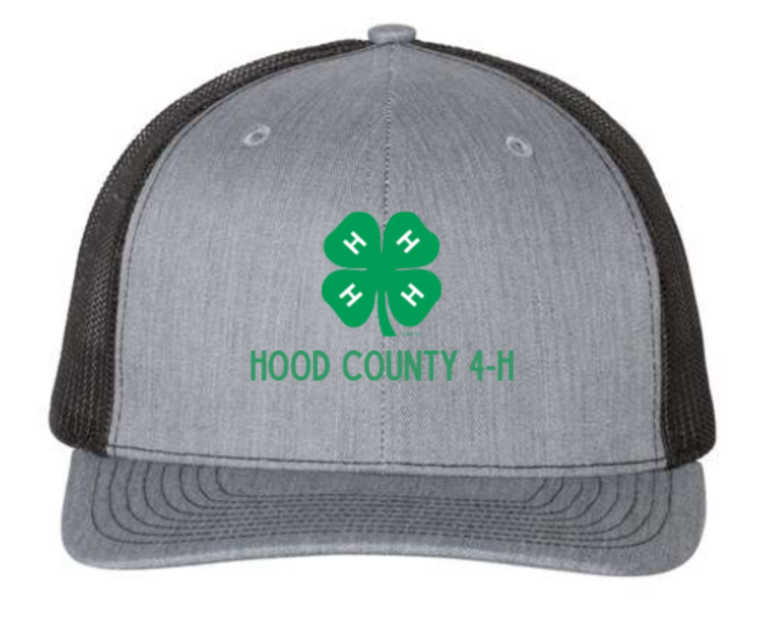 Embroidered Richardson 112 - Grey/Black  OSFM