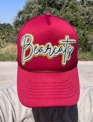 Bearcats Rhinestone Snapback Cap