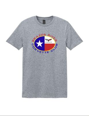 Grey Soft Style Short Sleeve Tee - Printed (UNISEX AS-A5X)