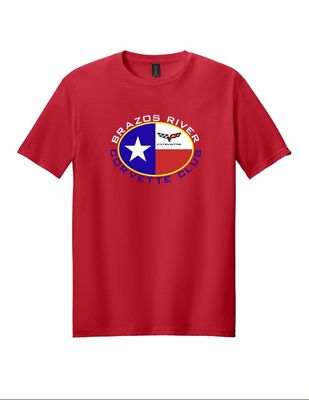 Red Soft Style Short Sleeve Tee - Printed (UNISEX AS-A5X)