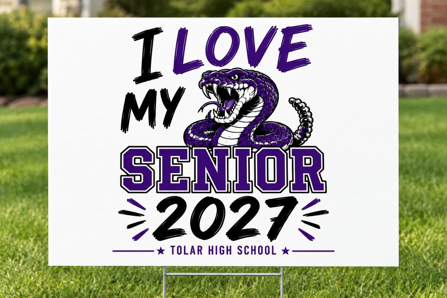 2027 Senior Spirit Yard Sign