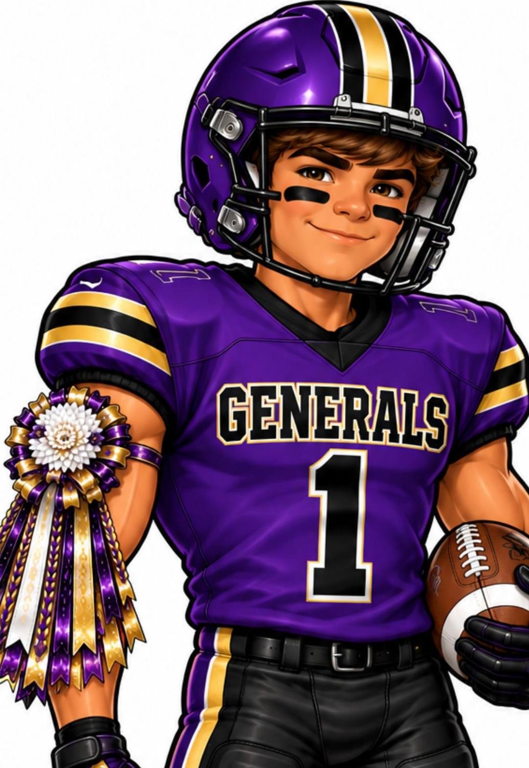 Football Player GARTERS