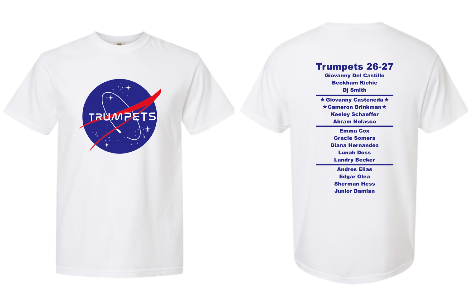 TRUMPETS Comfort Colors Tee