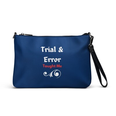 &quot;God Has Kept Me&#39; - Crossbody bag | Ladies&#39; navy blue shoulder bag with straps | The Aroma Girl&quot;