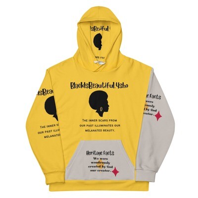 Black is beautiful 4sho: Unisex Hoodie | The Aroma Girl.&quot;