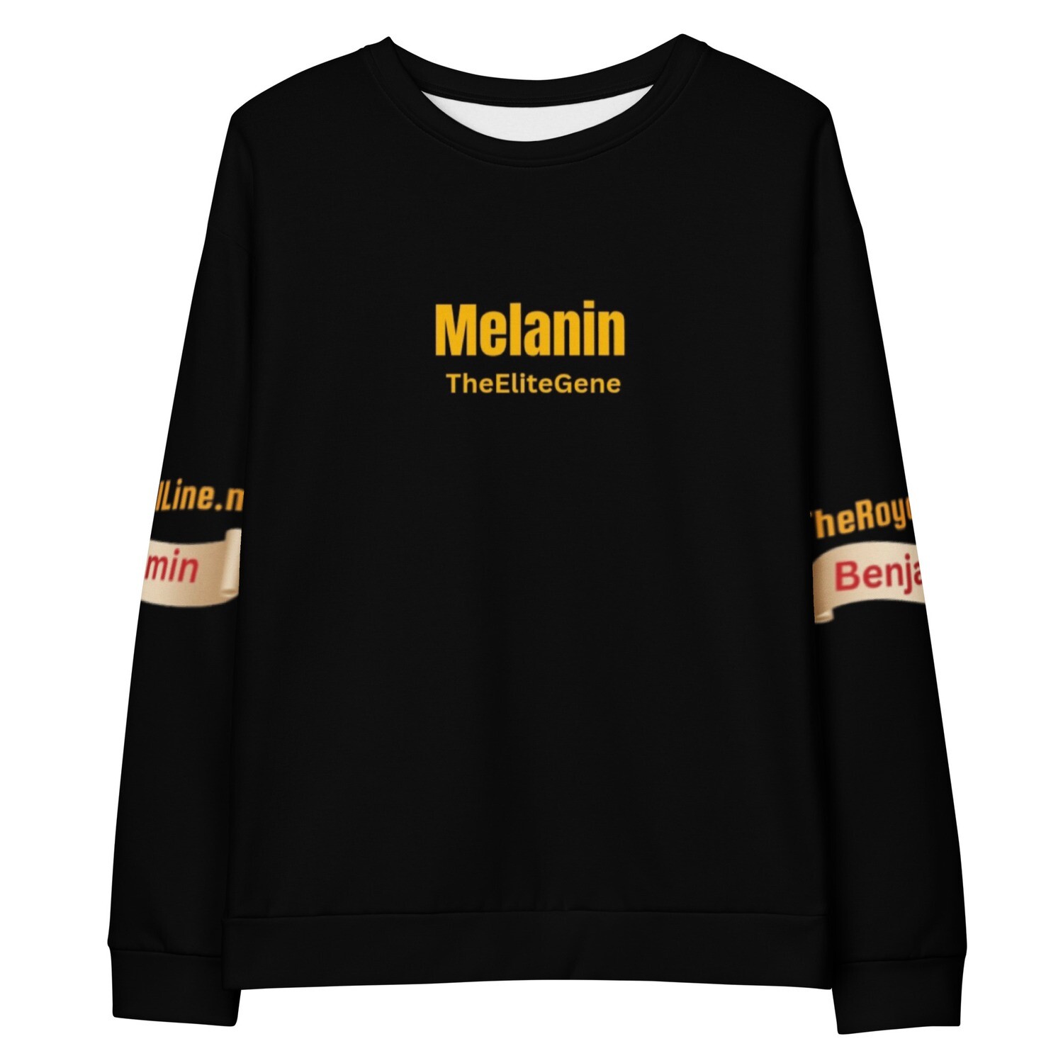 &quot;Melanin; &#39;The elite gene&#39; Unisex Sweatshirt | The Aroma Girl.&quot;