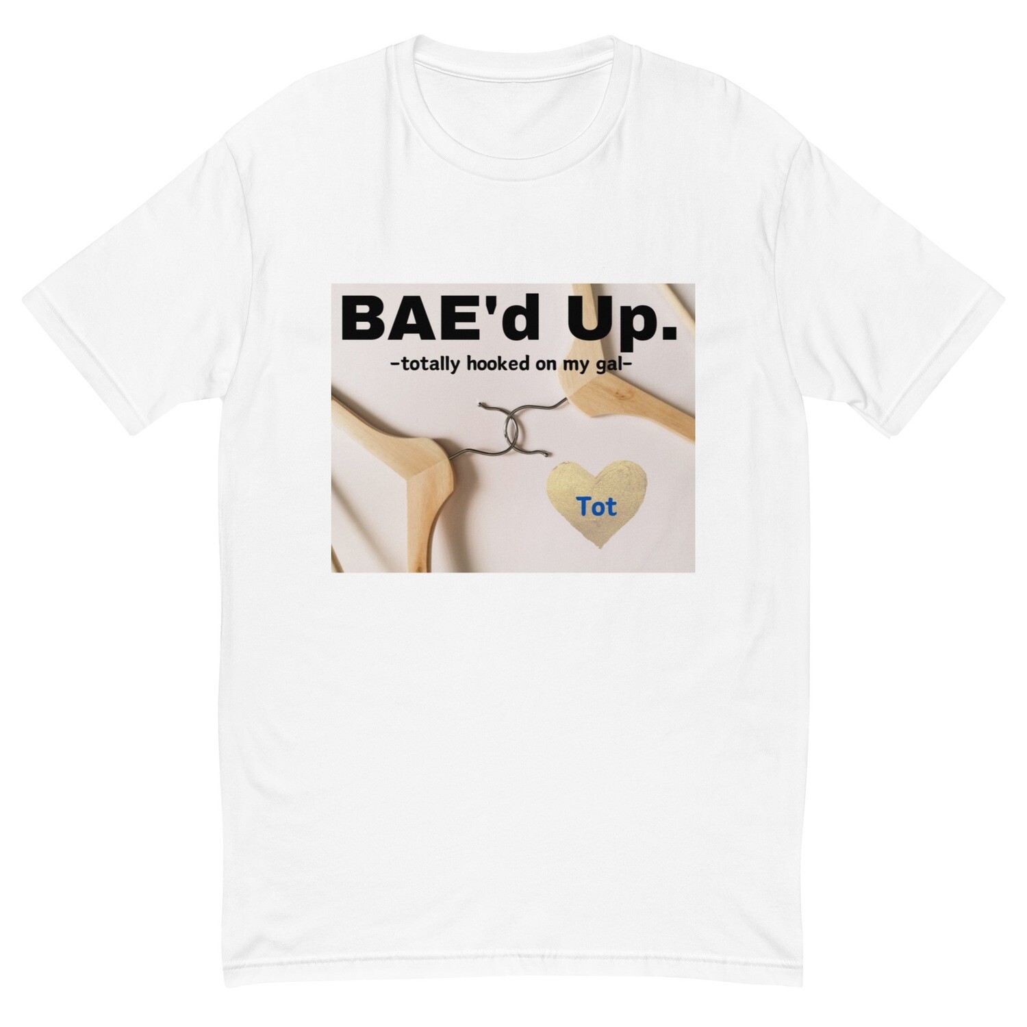 &quot;Bae&#39;d Up&#39; Men&#39;s Short Sleeve T-shirt | &#39;Hooked on my gal tee | The Aroma Girl&#39;&quot;