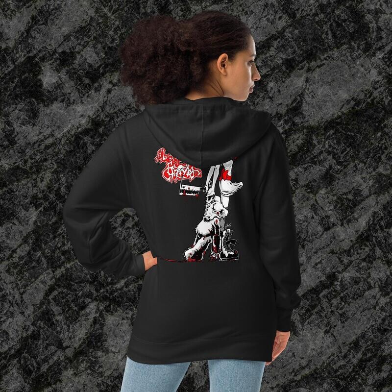 &#39;Hacker&#39; zip up Hoodie