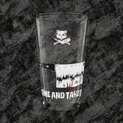 &#39;Take It&#39; Pint Glass