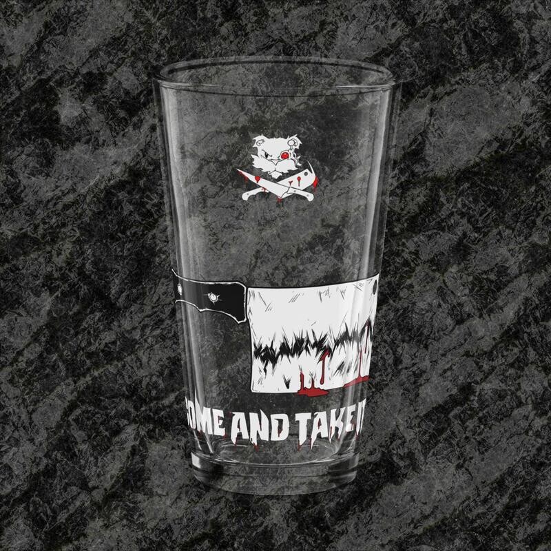 &#39;Take It&#39; Pint Glass