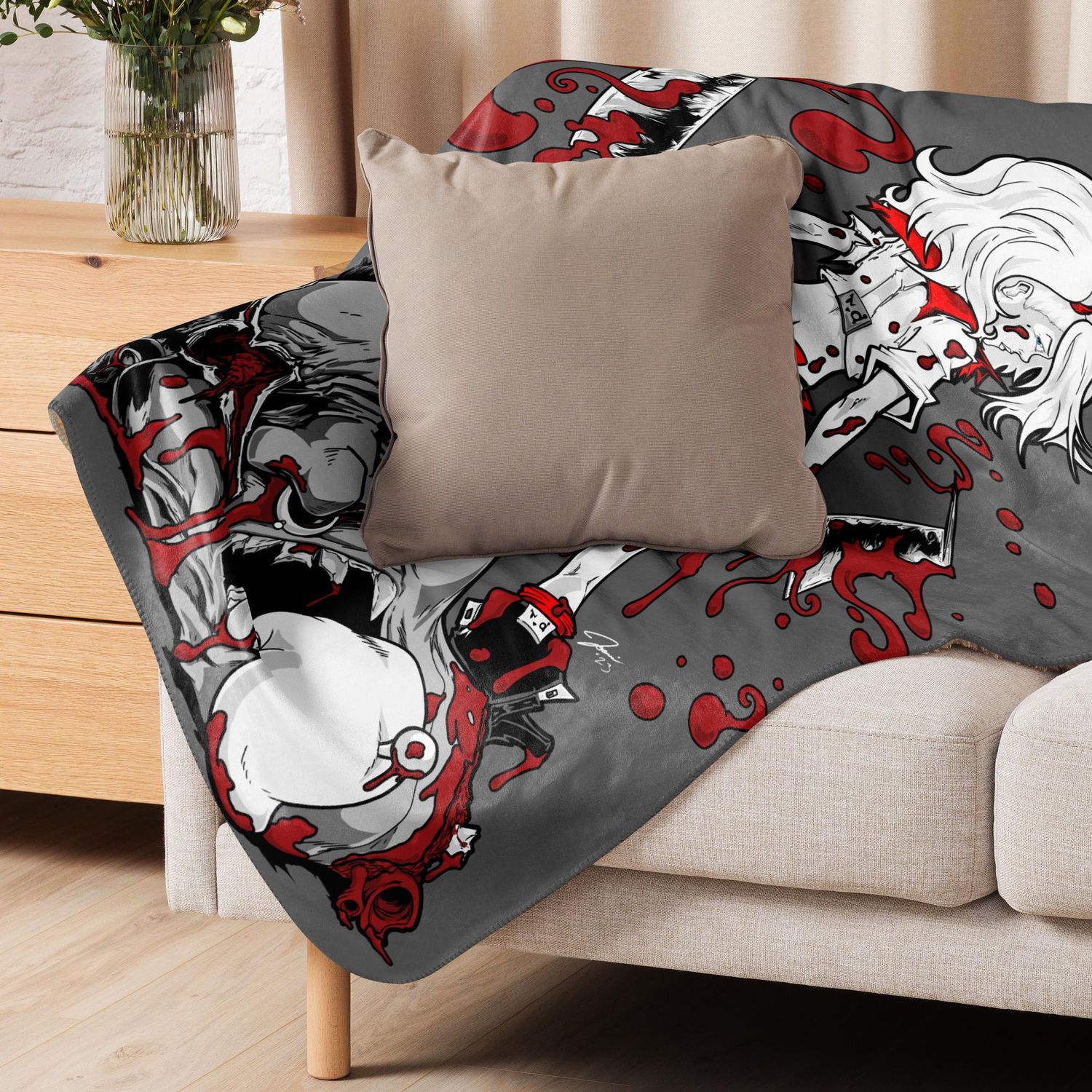 'Beheaded' blanket