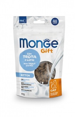 Monge Gift Kitten With Trout And Milk - Filled And Crunch