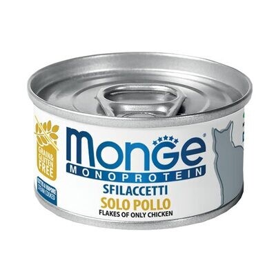Monge Filfilaccetti Solo Pollo - Can Cat 80gr